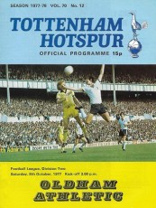 Tottenham Hotspur v Oldham Athletic