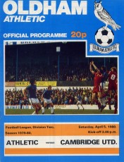 Oldham Athletic v Cambridge United