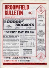 Airdrieonians v Motherwell