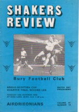 Bury v Airdrie