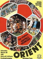 Leyton Orient v Sheffield Wednesday