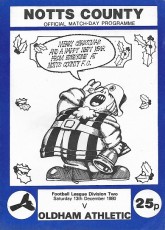Notts County v Oldham Athletic