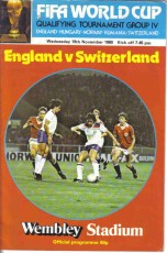 England v Switzerland