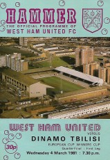 West Ham United v Dynamo Tbilisi