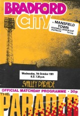 Bradford City v Mansfield Town