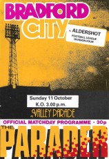 Bradford City v Aldershot Town
