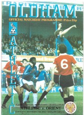 Oldham Athletic v Leyton Orient