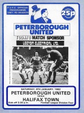 Peterborough United v Halifax Town