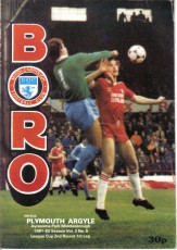 Middlesbrough v Plymouth Argyle