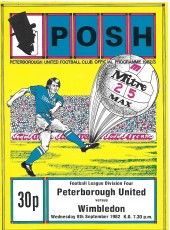 Peterborough United v Wimbledon