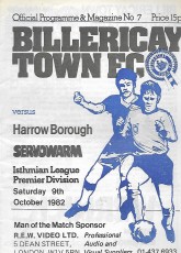 Billericay Town v Harrow Borough
