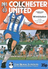 Colchester United v Wimbledon