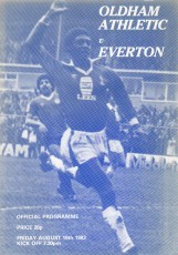 Oldham Athletic v Everton