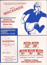 Gainsborough Trinity v Blackpool