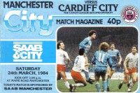 Manchester City v Cardiff City