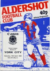 Aldershot Town v York City