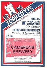 York City v Doncaster Rovers