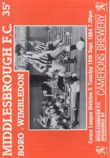 Middlesbrough v Wimbledon