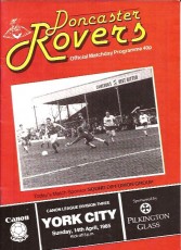 Doncaster Rovers v York City