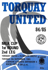 Torquay United v Plymouth Argyle
