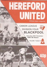 Hereford United v Blackpool