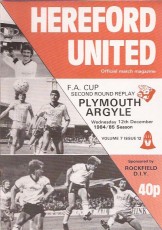 Hereford United v Plymouth Argyle