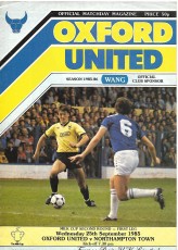 Oxford United v Northampton Town