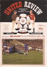 Manchester United v Aston Villa