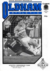 Oldham Athletic v Shrewsbury Town