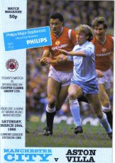Manchester City v Aston Villa