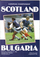 Scotland v Bulgaria