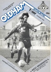 Oldham Athletic v West Bromwich Albion