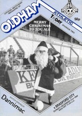 Oldham Athletic v Bradford City