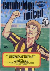 Cambridge United v Wimbledon