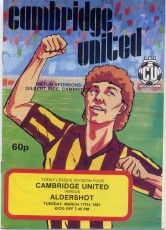 Cambridge United v Aldershot Town