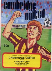 Cambridge United v Cardiff City