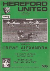 Hereford United v Crewe Alexandra