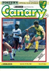 Norwich City v Wimbledon