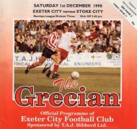 Exeter City v Stoke City