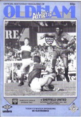 Oldham Athletic v Sheffield United