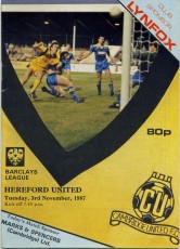 Cambridge United v Hereford United
