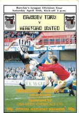 Grimsby Town v Hereford United
