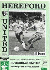 Hereford United v Rotherham United