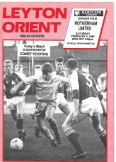 Leyton Orient v Rotherham United