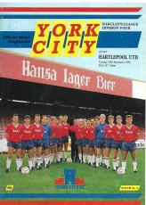 York City v Hartlepool United