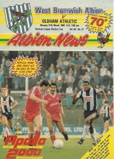 West Bromwich Albion v Oldham Athletic