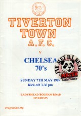 Tiverton Town v Chelsea