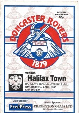 Doncaster Rovers v Halifax Town