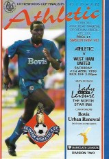 Oldham Athletic v West Ham United