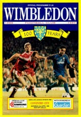 Wimbledon v Coventry City